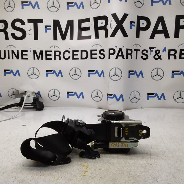 MERCEDES-BENZ W205 C CLASS FRONT LEFT PASSENGER SEATBELT A2058605185 FMS341 NSF