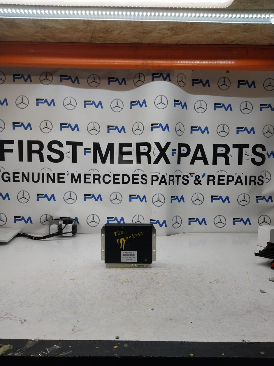 MERCEDES S-CLASS W222 SUSPENSION CONTROL UNIT MODULE A2229009607 FM001049
