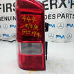 MERCEDES VITO W447 PASSENGER NS REAR TAIL LIGHT 2014 A4478200064 FMT194