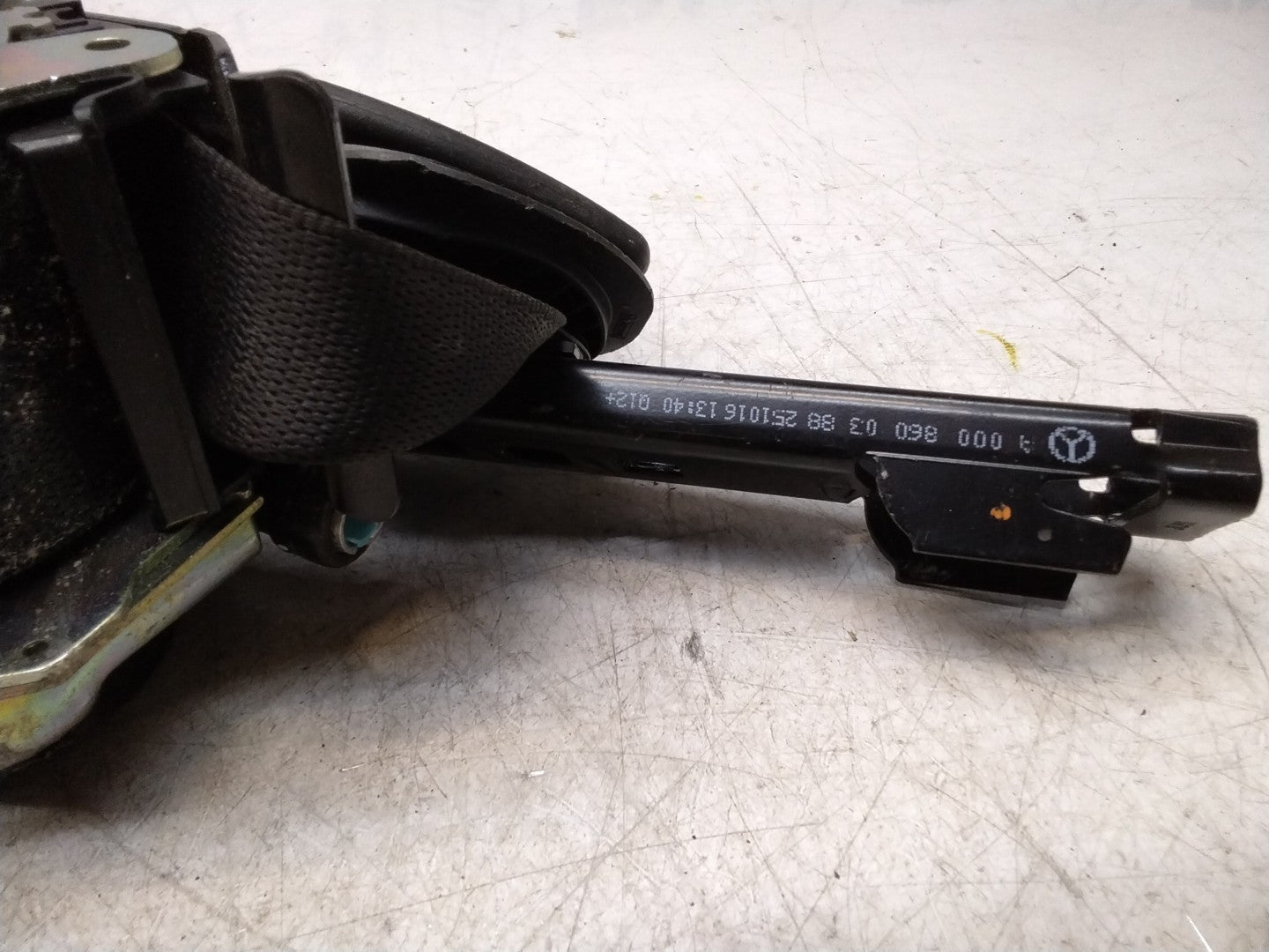 MERCEDES C-CLASS W205 SEAT BELT FRONT PASSENGER LEFT SIDE A2058600185 FMS331 NSF
