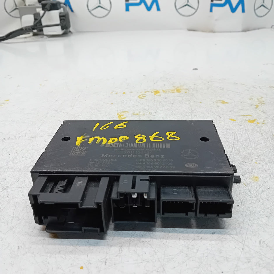 MERCEDES GLE W166 ELECTRIC TOWBAR CONTROL UNIT A1669008019 FM00868