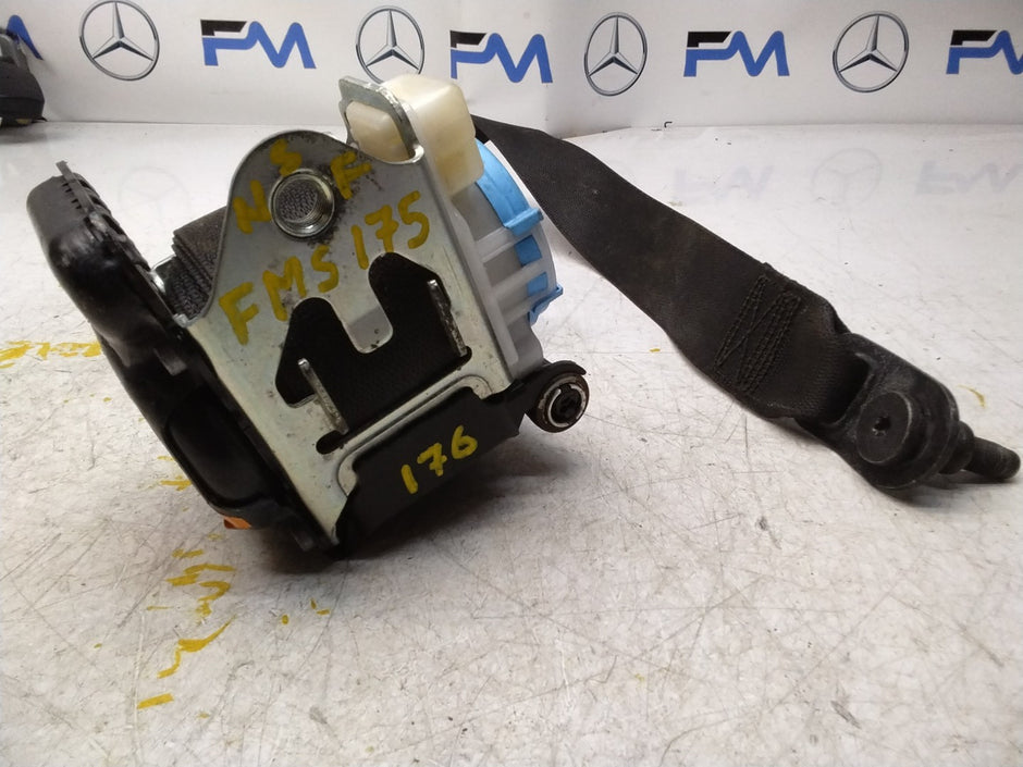 MERCEDES A CLASS W176 SEAT BELT FRONT LEFT SIDE A1768600185 FMS175 NSF