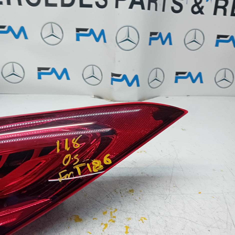 MERCEDES CLA W118 DRIVER SIDE OS REAR TAIL LIGHT FMT186 2019 ONWARDS 