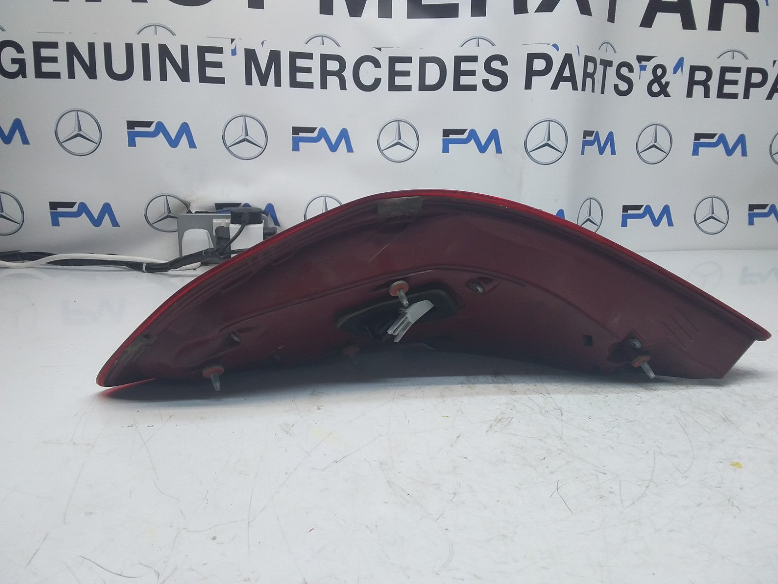 MERCEDES S-CLASS W222 REAR DRIVER O/S TAIL LIGHT A2229065501 2016 FMT86