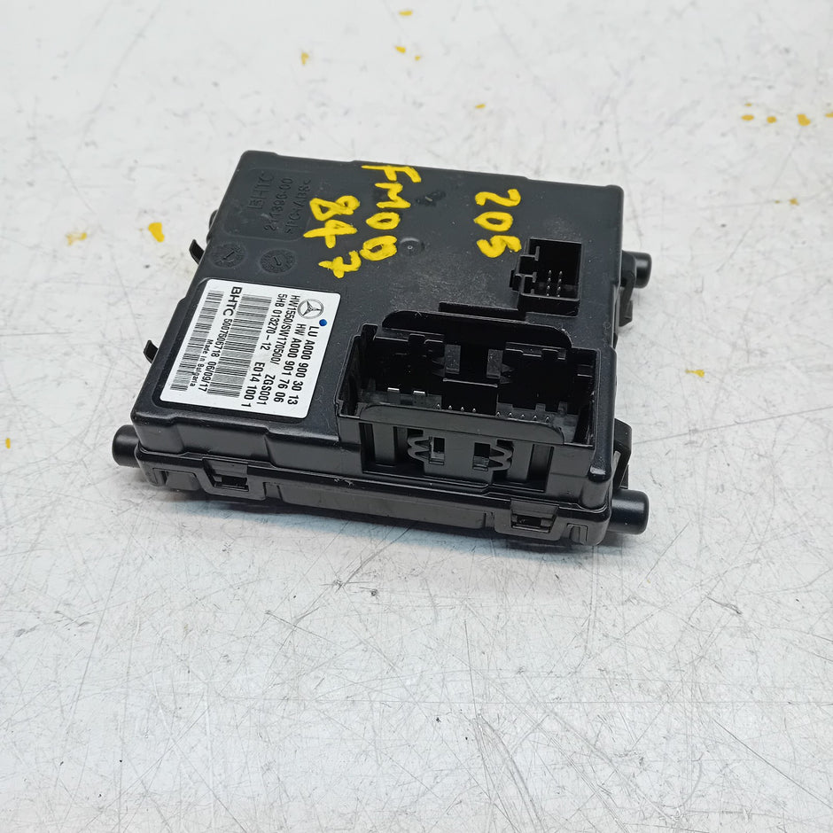 MERCEDES C CLASS 2017 W205 AIR CONDITIONING CONTROL MODULE A0009003013 FM00847