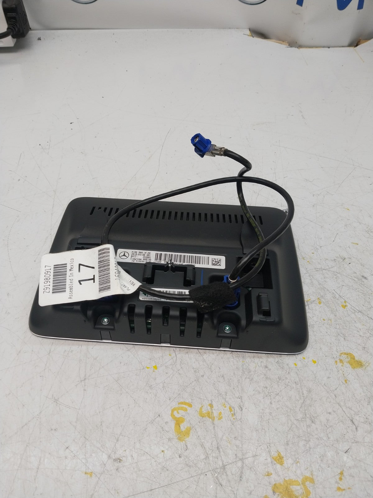 MERCEDES M-CLASS W166 DISPLAY SCREEN A1669001420 2018 FM00714