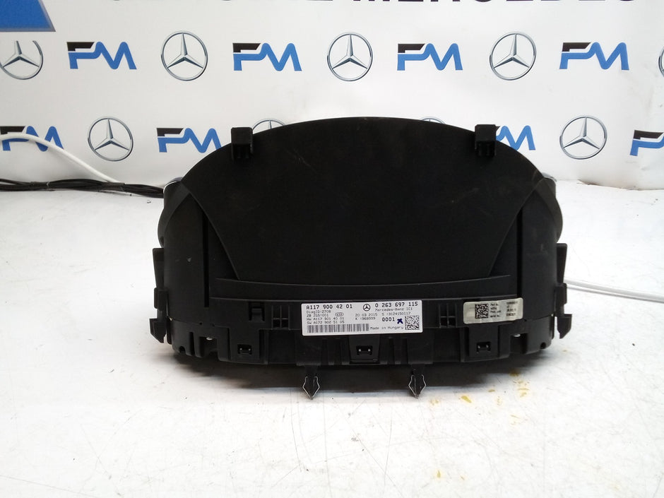 MERCEDES CLA W117 SPEEDOMETER INSTRUMENT CLUSTER A1179004201 FM00764