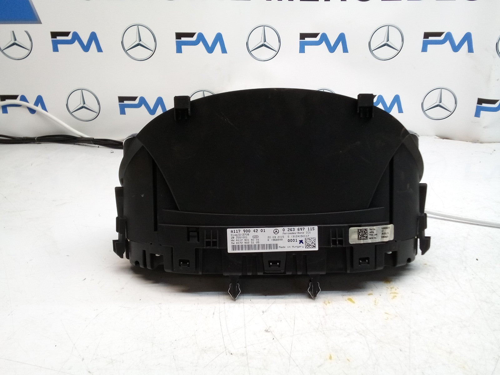 MERCEDES CLA W117 SPEEDOMETER INSTRUMENT CLUSTER A1179004201 FM00764