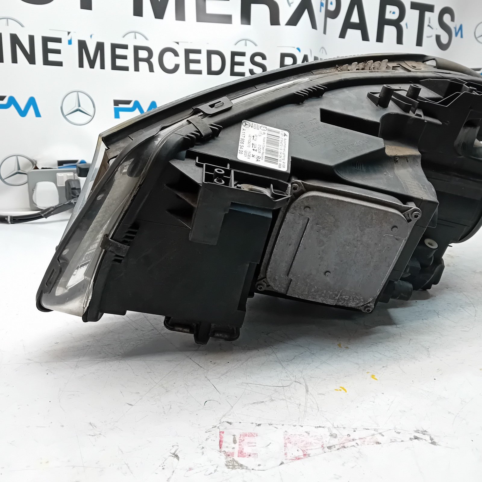 MERCEDES CLA-CLASS HEADLIGHT DRIVER OS  RIGHT A1179065400 2015 BI-XENON FMH179