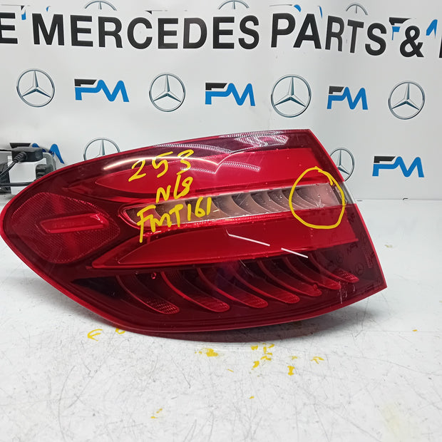 MERCEDES GLC W253 PASSENGER SIDE NS REAR TAIL LIGHT 2016 Onwards FMT161