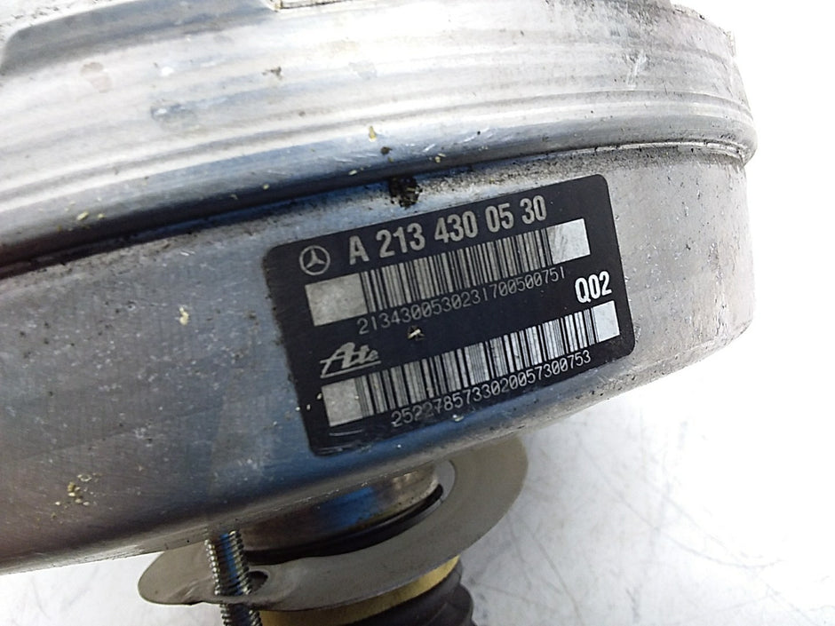 MERCEDES BENZ E-CLASS W213 SERIES 2016 ONWARDS BRAKE SERVO A2134300530 FMB36