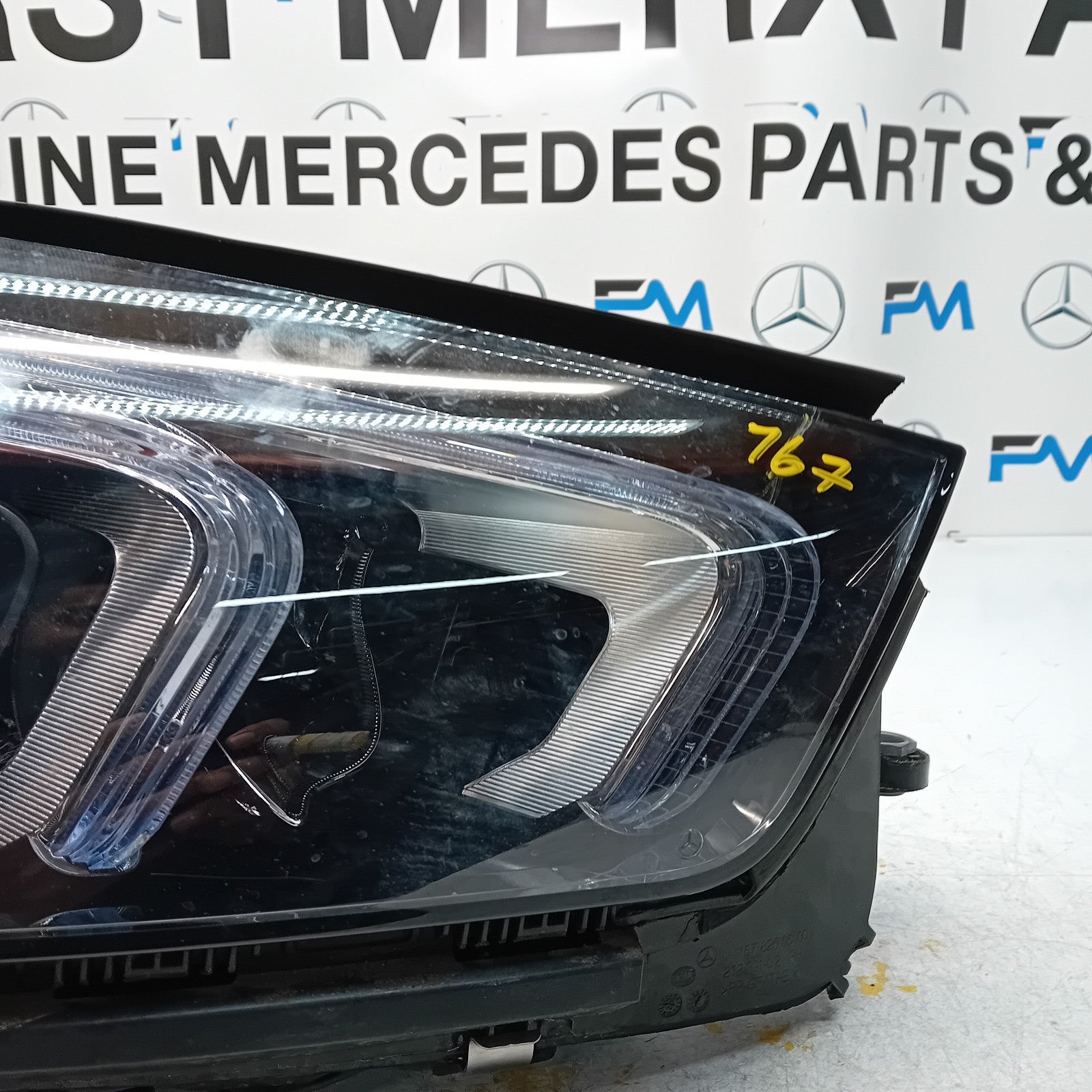 MERCEDES GLE HEADLIGHT DRIVER OS  RIGHT A1679069804 2023 LED HIGH PERFORM FMH180