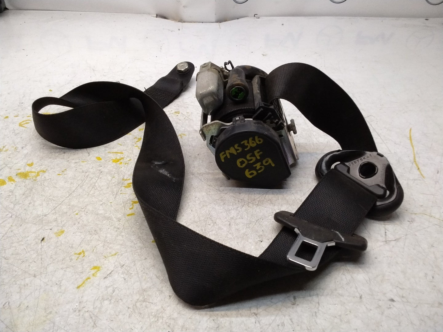 MERCEDES VITO CDI E5 PANEL VAN  SEAT BELT - DRIVER FRONT A6398603885 FMS366 OSF
