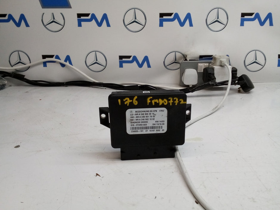 MERCEDES A,B-CLASS PARKING BRAKE CONTROL MODULE W176 W246 A2469003014 FM00772