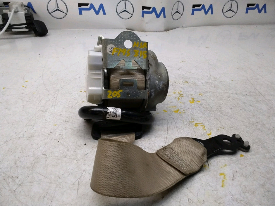 MERCEDES C CLASS W205 REAR PASSENGER SIDE SEAT BELT A2058600585 FMS315 NSR