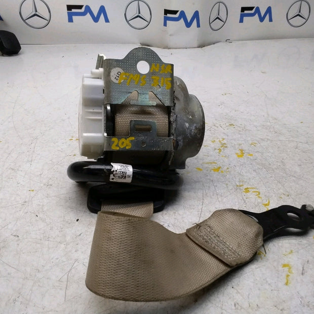 MERCEDES C CLASS W205 REAR PASSENGER SIDE SEAT BELT A2058600585 FMS315 NSR