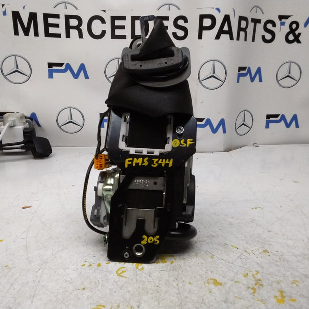 MERCEDES BENZ W205 C CLASS FRONT RIGHT SEAT BELT A2058606300 FMS343 OSF
