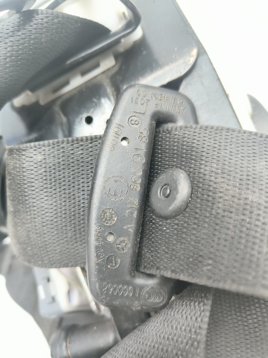 MERCEDES E CLASS W212  SEAT BELT FRONT LEFT PASSENGER SIDE A2128609185 FMS21 NSF