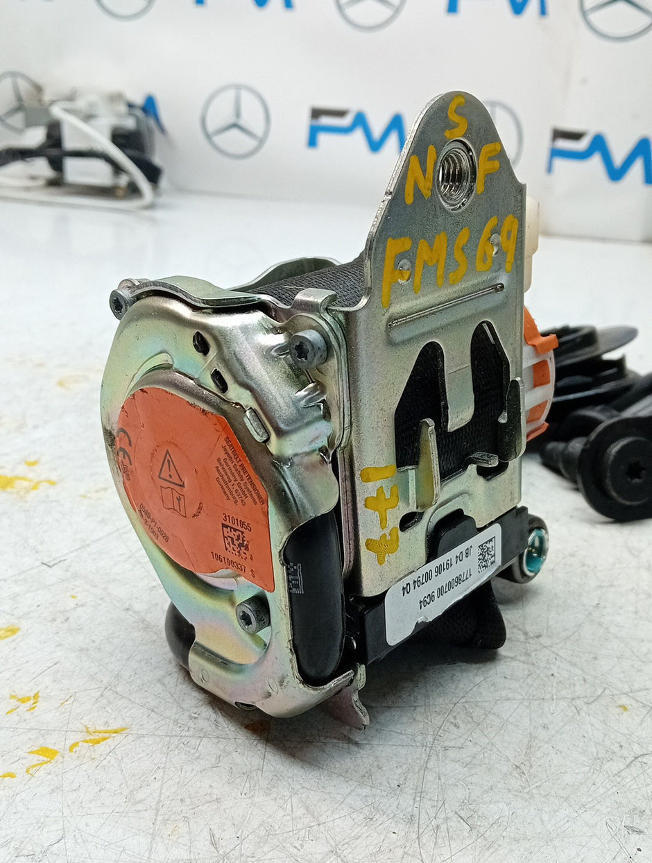 MERCEDES A CLASS  FRONT LEFT SEAT BELT WITH PRETENSIONER A1778600700 FMS69 NSF