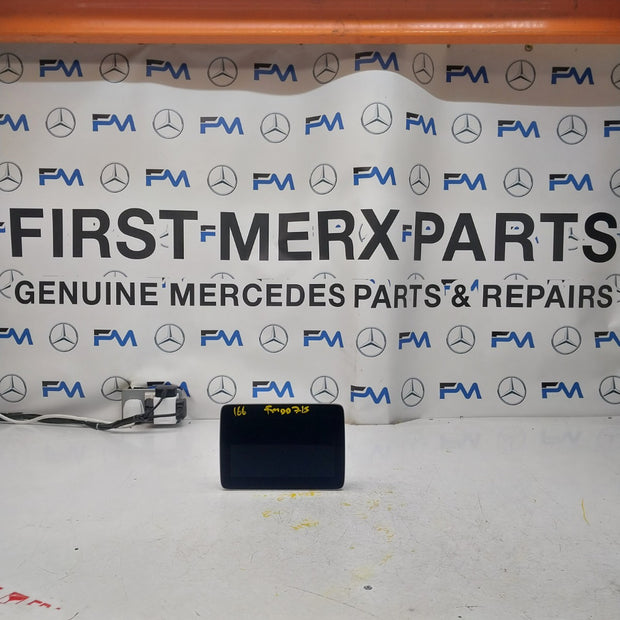 MERCEDES M-CLASS W166 DISPLAY SCREEN A1669001420 2018 FM00713