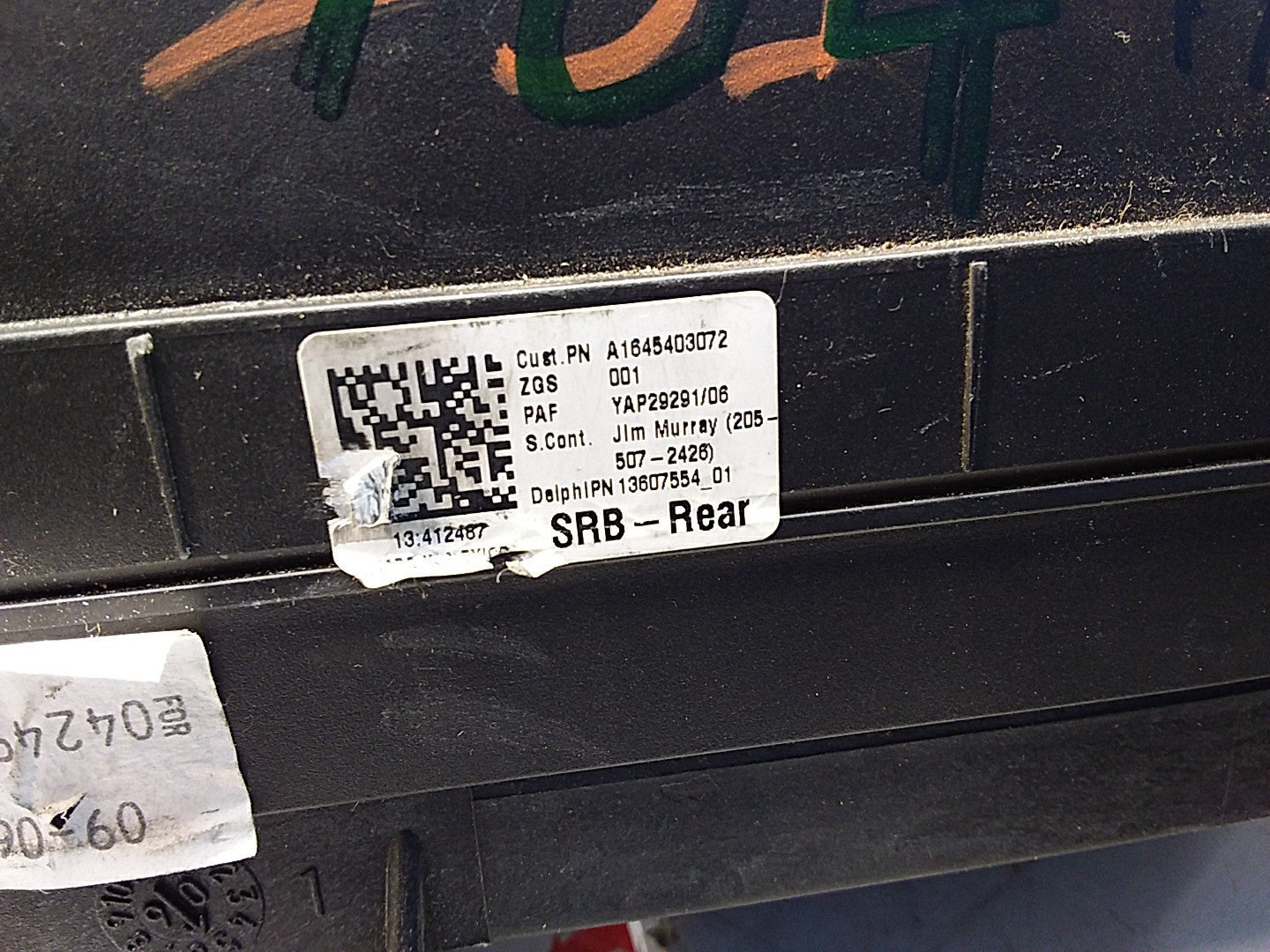MERCEDES BENZ M-CLASS W164 2005-2011  FUSE RELAY BOX A1645403072 FMF118