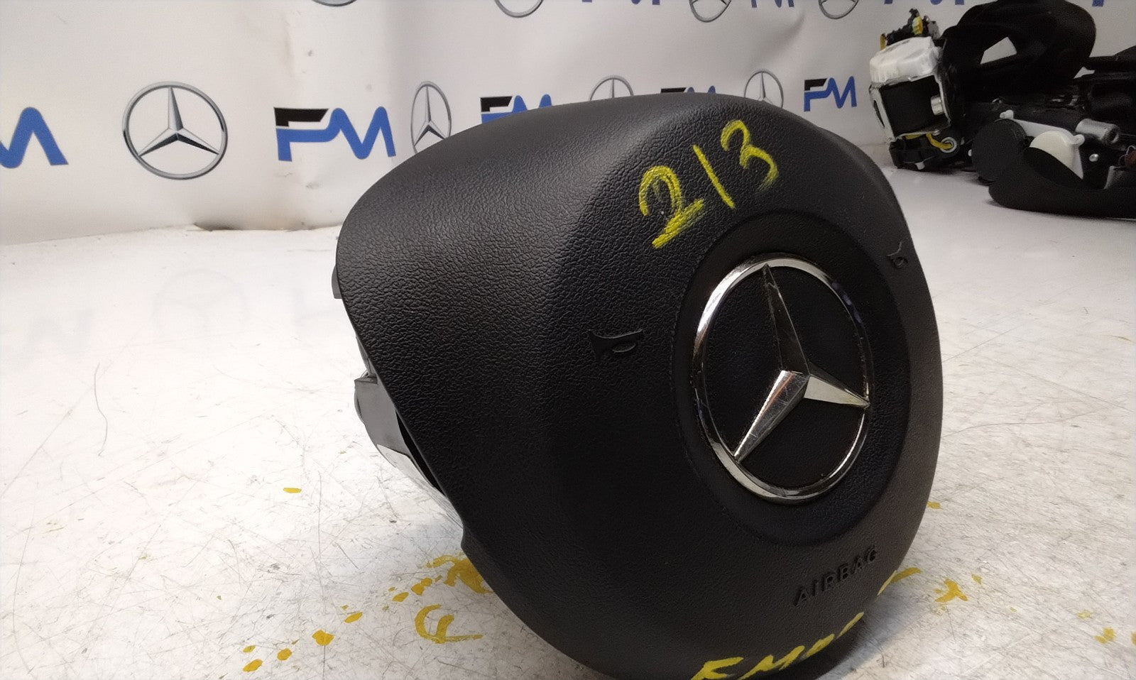 MERCEDES BENZ E-CLASS W213 STEERING WHEEL AIRBAG 634032100 FM00741