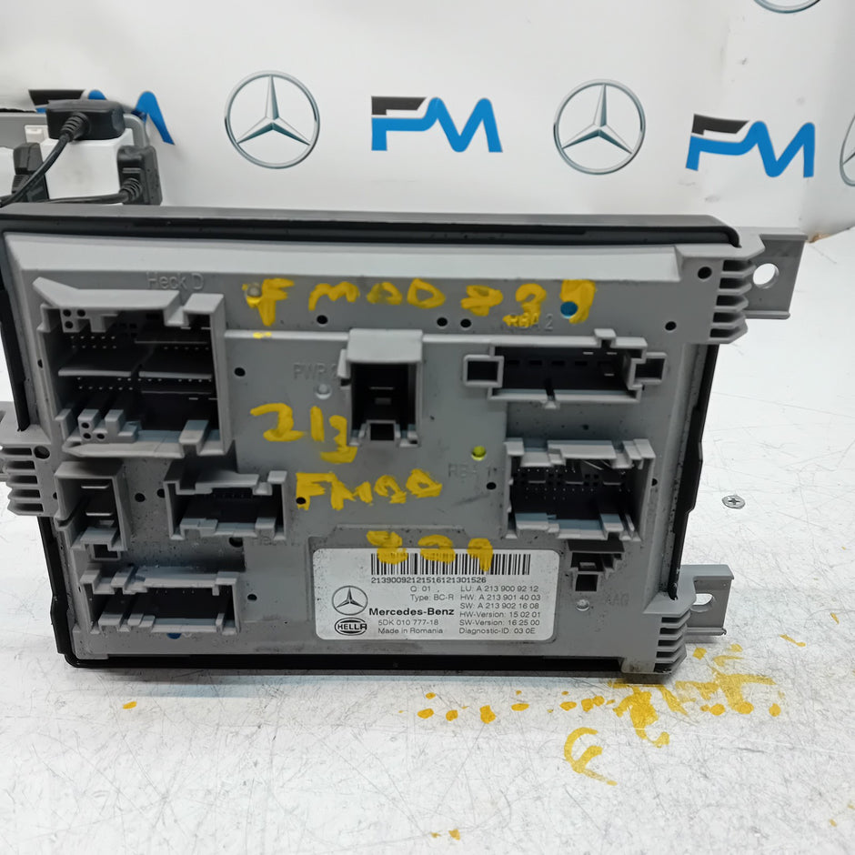 MERCEDES E-CLASS REAR SAM CONTROL MODULE W213 A2139009212 FM00839