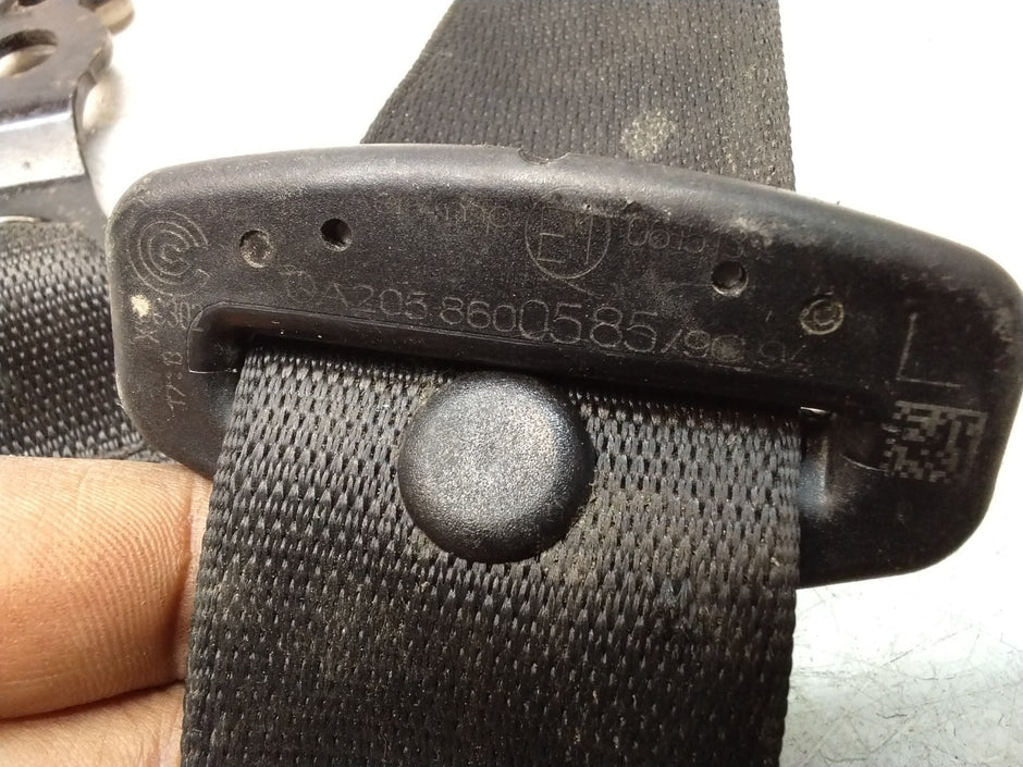 MERCEDES C CLASS W205 REAR PASSENGER SIDE SEAT BELT A2058600585 FMS392 NSR