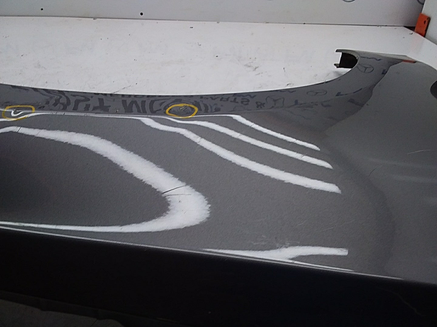 MERCEDES  A-CLASS W177 OS RIGHT DRIVER SIDE WINGS FMW19 A1778890100 (DAMAGED)