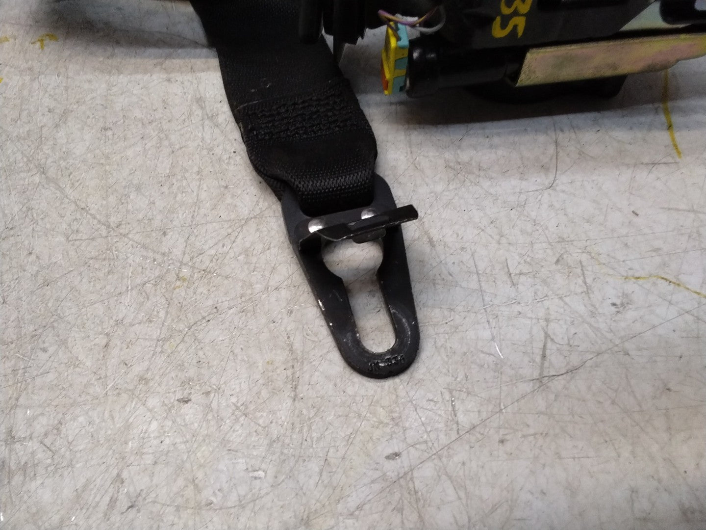 MERCEDES C-CLASS W205 SEAT BELT REAR RIGHT DRIVER SIDE A2058600285 FMS335 OSR