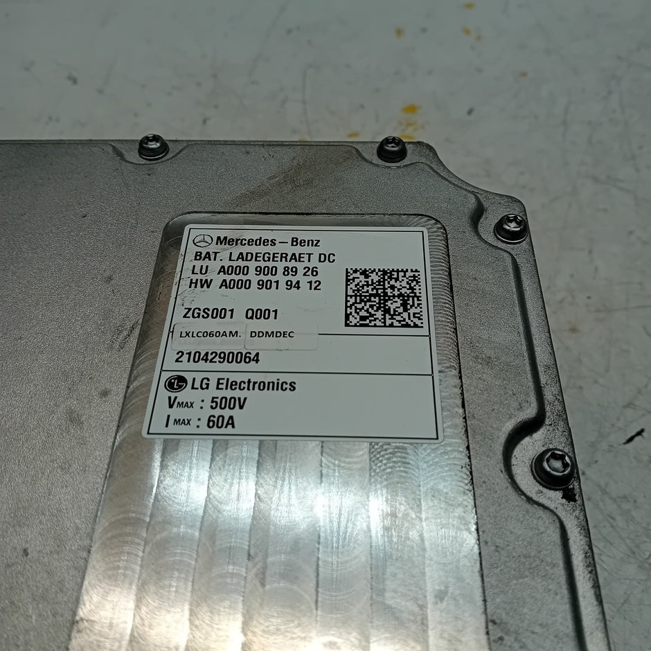 MERCEDES A CLASS W177 BATTERY CHARGER MODULE  A0009008926 A0009019412 FM00929