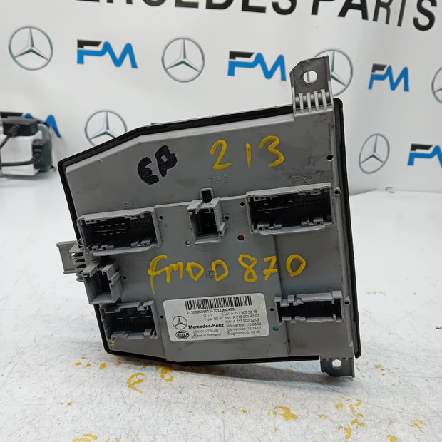 MERCEDES E-CLASS SAM CONTROL MODULE W213 A2139005315 FM00870