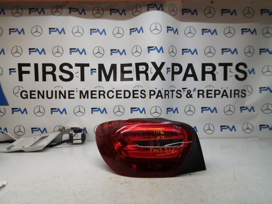 MERCEDES A-CLASS W176 PASSENGER SIDE LEFT NS REAR TAIL LIGHT A1769064800 FMT216