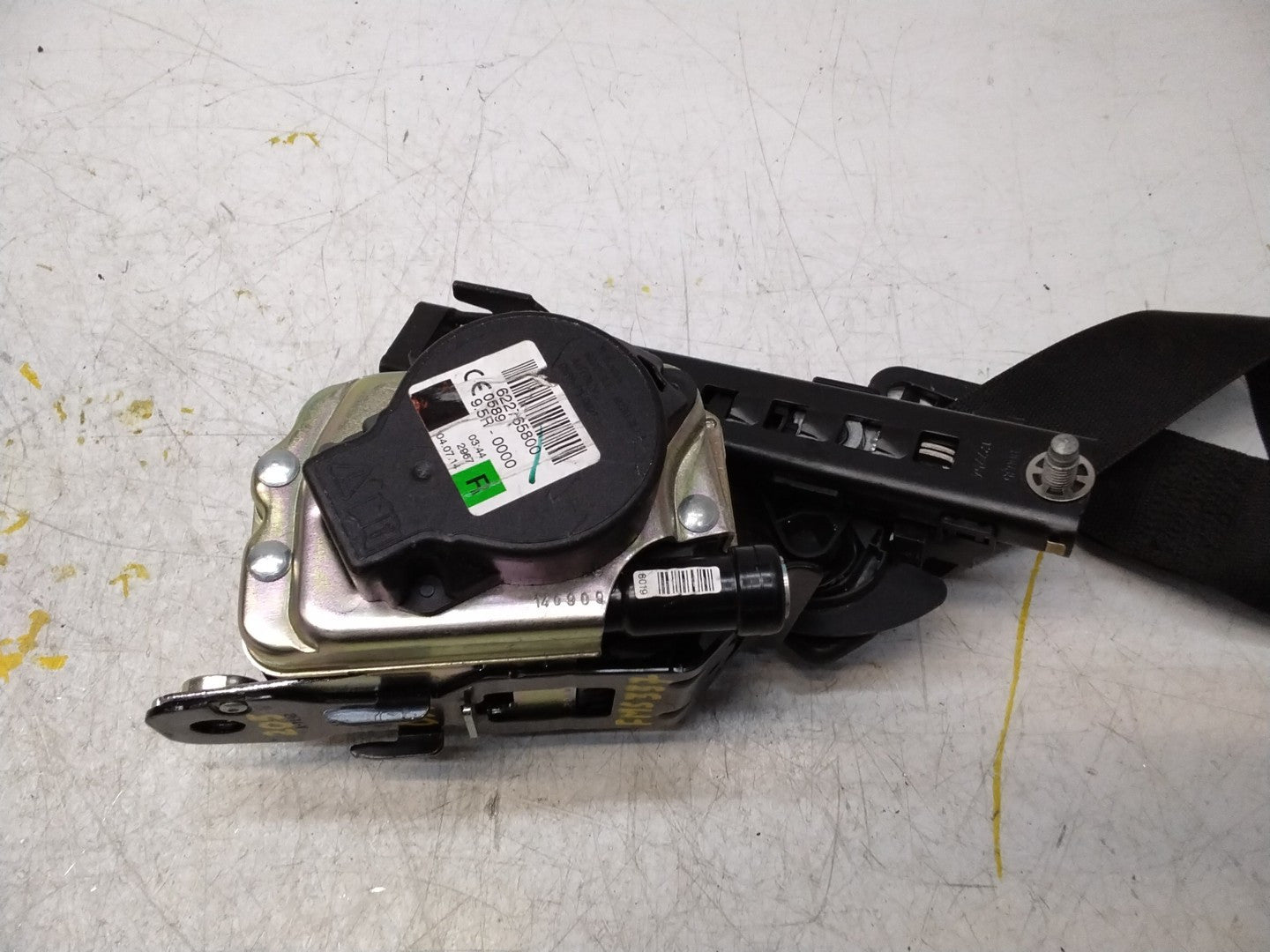 MERCEDES C-CLASS W205 SEAT BELT REAR RIGHT DRIVER SIDE A2058600285 FMS337 OSR