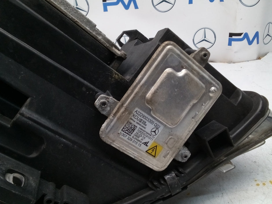 MERCEDES CLA W117 HEADLIGHT PASSENGER NS LEFT A1179065300 2015 FMH172