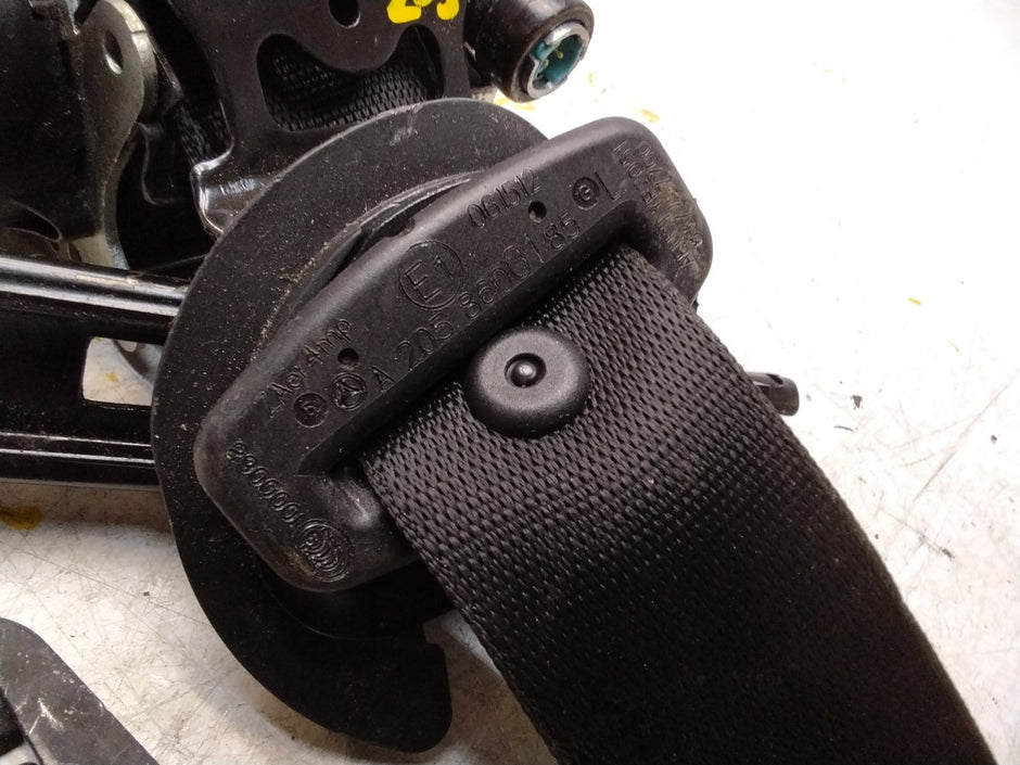 MERCEDES C-CLASS W205 SEAT BELT FRONT PASSENGER LEFT SIDE A2058600185 FMS323 NSF