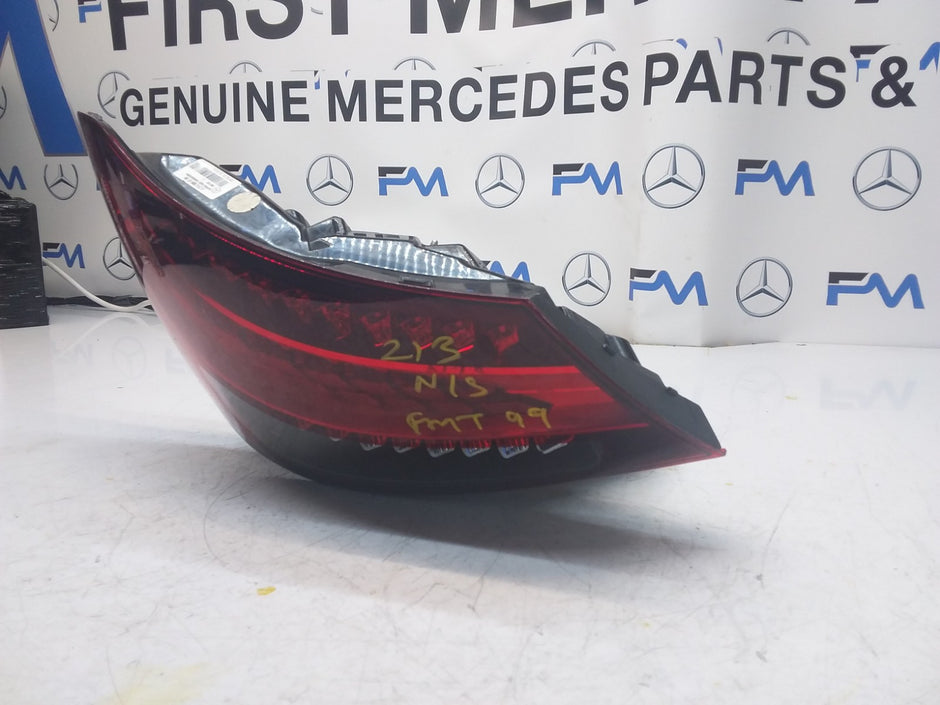 MERCEDES E-CLASS W213 PASSENGER SIDE NS REAR TAIL LIGHT A2139065709 2022 FMT99