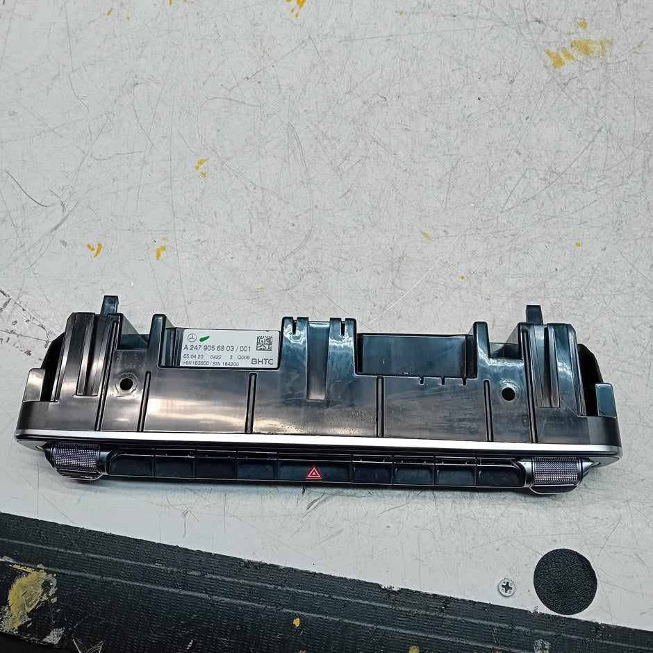 MERCEDES A B CLASS W177 W247 HEATER CLIMATE CONTROL PANEL A2479056803  FM00977