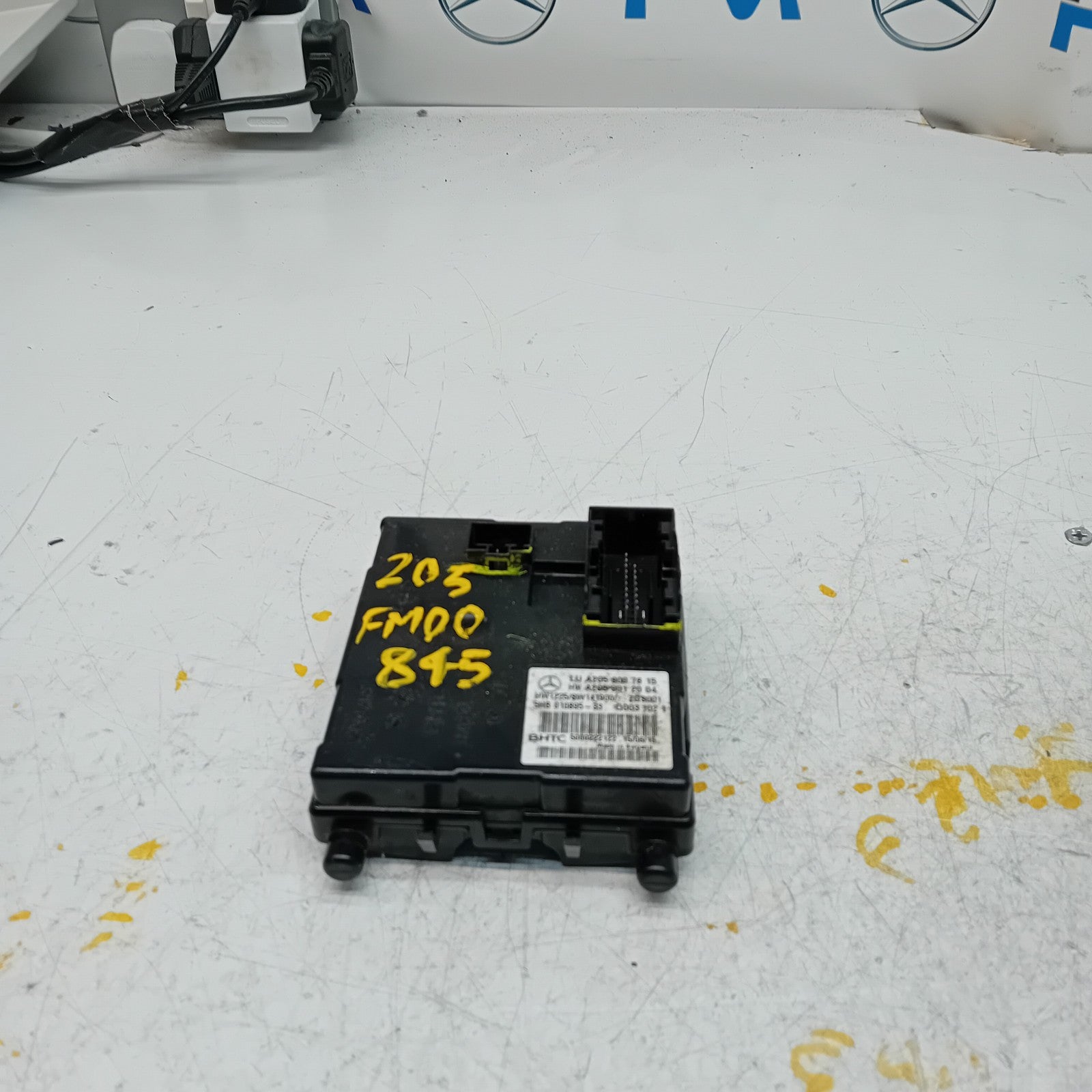 MERCEDES C CLASS 2015 W205 AIR CONDITIONING CONTROL MODULE A2059007615 FM00845