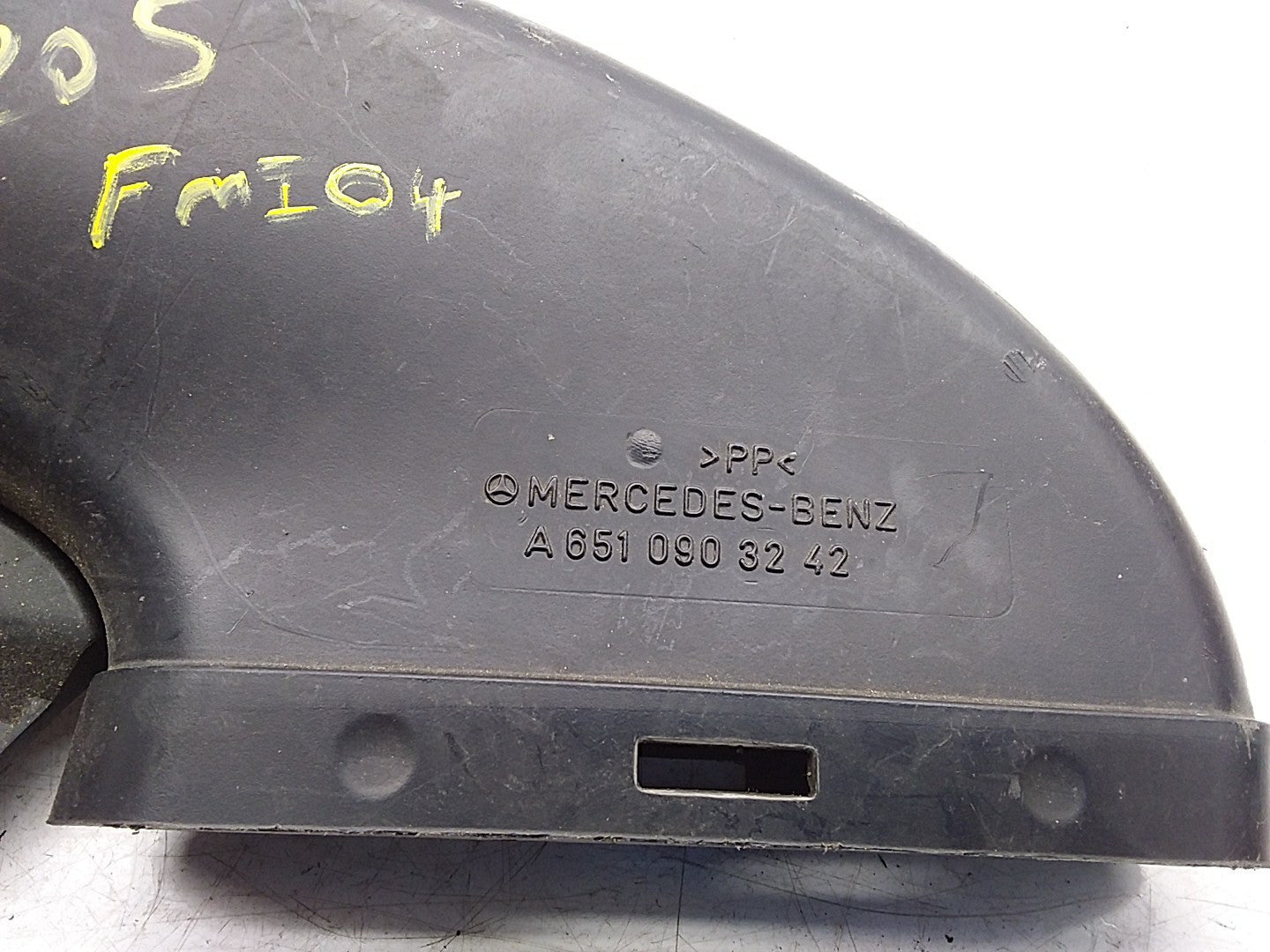 MERCEDES-BENZ C-CLASS A205 AIR INTAKE TUBE A6510903242 FMI04