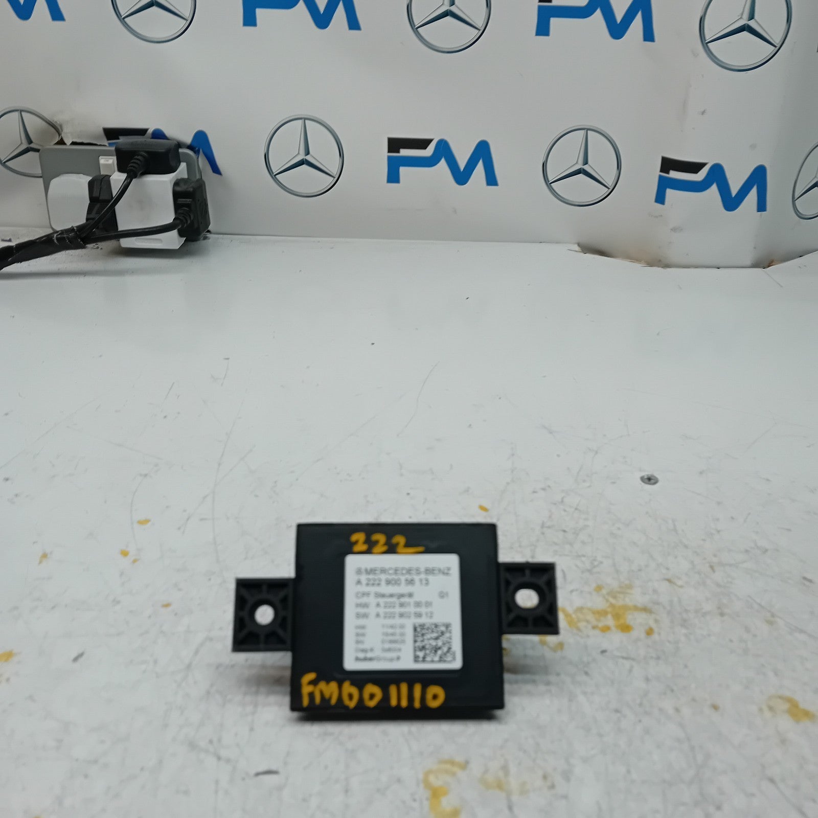 MERCEDES C S CLASS CAMERA REAR CONTROL MODULE ECU A2229005613 FM001110