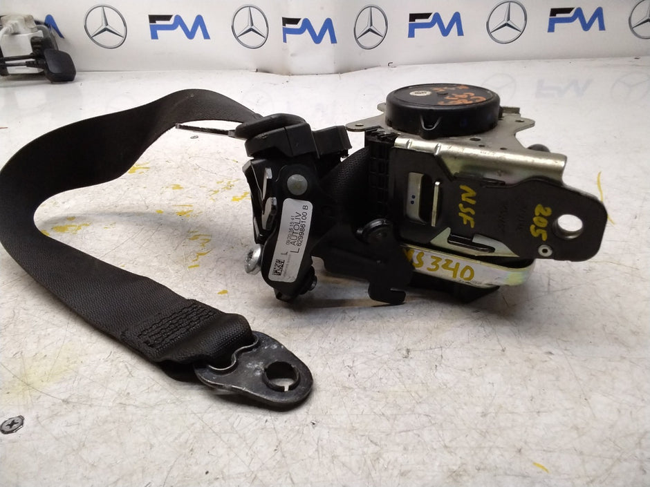 MERCEDES-BENZ W205 C CLASS FRONT LEFT PASSENGER SEATBELT A2058605185 FMS342 NSF