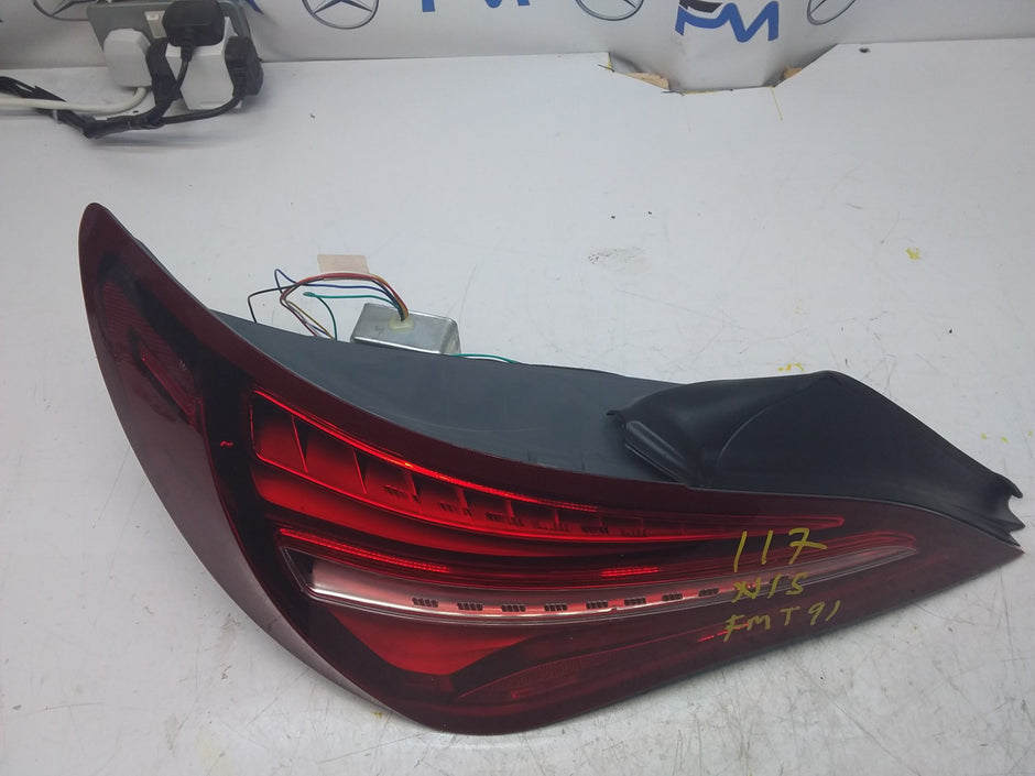 MERCEDES CLA CLASS W117 2013-19 REAR PASSENGER N/S TAIL LIGHT FMT91