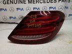 MERCEDES E-CLASS W213 DRIVER OS REAR TAIL LIGHT 2017 A2139068000 FMT205