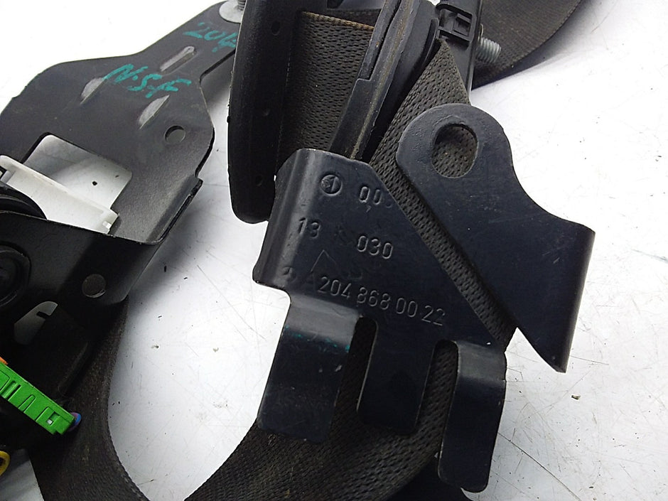 MERCEDES C-CLASS W204 SEAT BELT FRONT LEFT PASSENGER SIDE A2048680022 FMS204 NSF