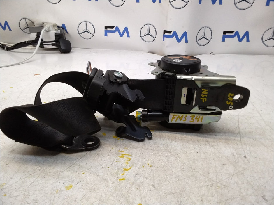 MERCEDES-BENZ W205 C CLASS FRONT LEFT PASSENGER SEATBELT A2058605185 FMS341 NSF