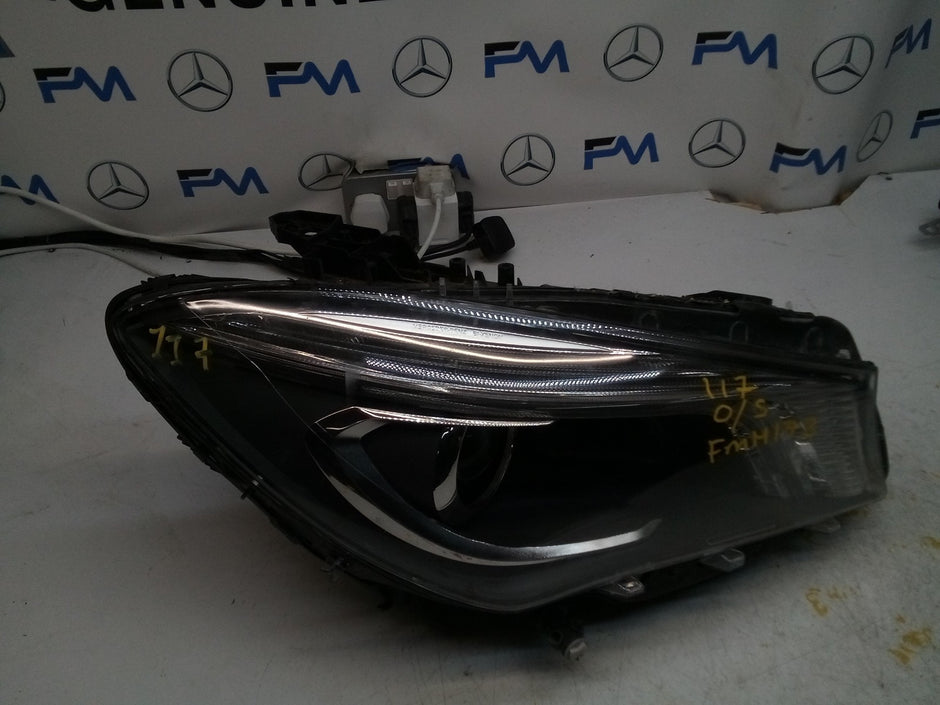 MERCEDES CLA W117 HEADLIGHT DRIVER OS RIGHT A1179065200 2015 FMH173