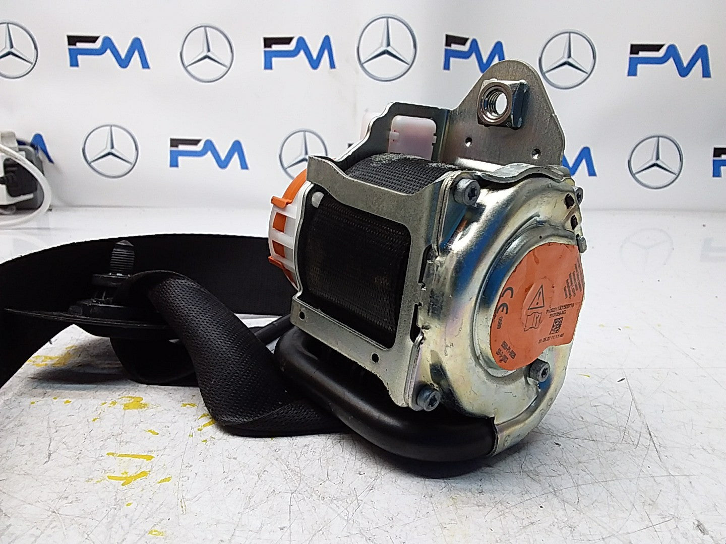 MERCEDES A-CLASS  FRONT RIGHT SEAT BELT WITH PRETENSIONER A1778600800 FMS58 OSF
