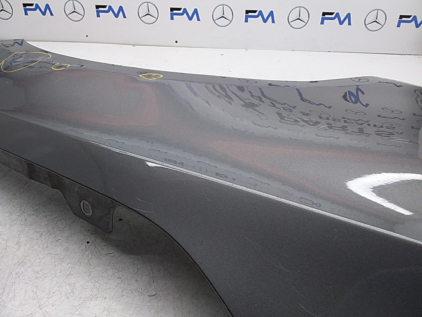 MERCEDES  A-CLASS W177 OS RIGHT DRIVER SIDE WINGS FMW19 A1778890100 (DAMAGED)