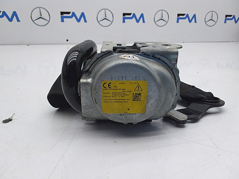 MERCEDES C CLASS W205 REAR PASSENGER SIDE N/S/R SEAT BELT A2058600585 FMS11